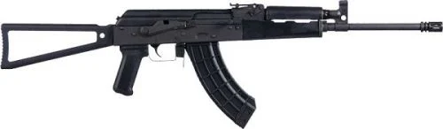Century International Arms Inc.VSKA Trooper 7.62 x 39mm AK47 Semi Auto Rifle - 30 Rounds | 16.5" Barrel | Tactical Stock | Synthetic | Blue/Black