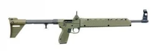 KelTec SUB-2000 OD Green 40 S&W Semi Auto Rifle - 15+1 Rounds | 16.1" Barrel | Folding/Collapsible Stock | Synthetic | Green