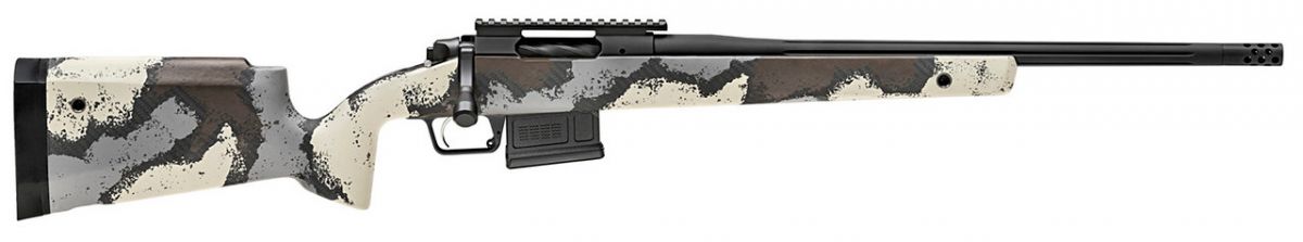 Springfield Armory 2020 WayPoint 308 Win,7.62x51mm NATO Ridgeline Camo Hybrid Profile w/M-LOK Stock Desert Ve - 5+1 Rounds | 20" Barrel