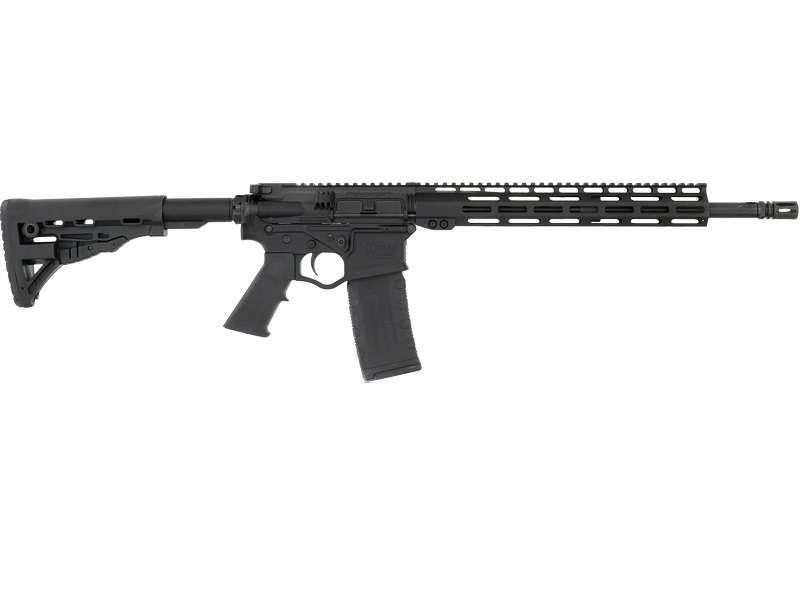 American Tactical Imports Omni Hybrid Maxx 5.56x45mm NATO Semi-Auto Rifle - 30 Rounds | 16" Barrel | 6-Position Black Stock | Synthetic | Blue/Black