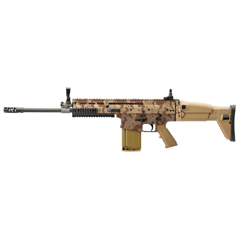 FN SCAR 17S NRCH 308 Winchester Semi Auto Rifle - 20+1 Rounds | 16.25" Barrel | Telescoping Stock | Camo