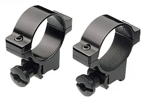 Burris Rimfire Deluxe 22 Calibers High 1" Diameter Black - High Ring Height