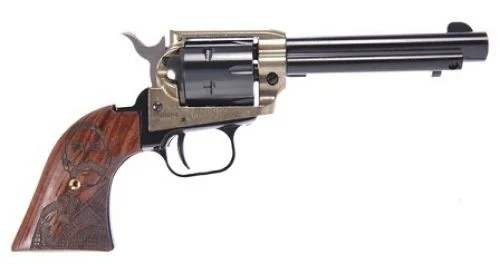 Heritage Manufacturing Rough Rider Exclusive Wild West Bass Reeves 4.75" 22 Long Rifle Revolver - 6 Rounds