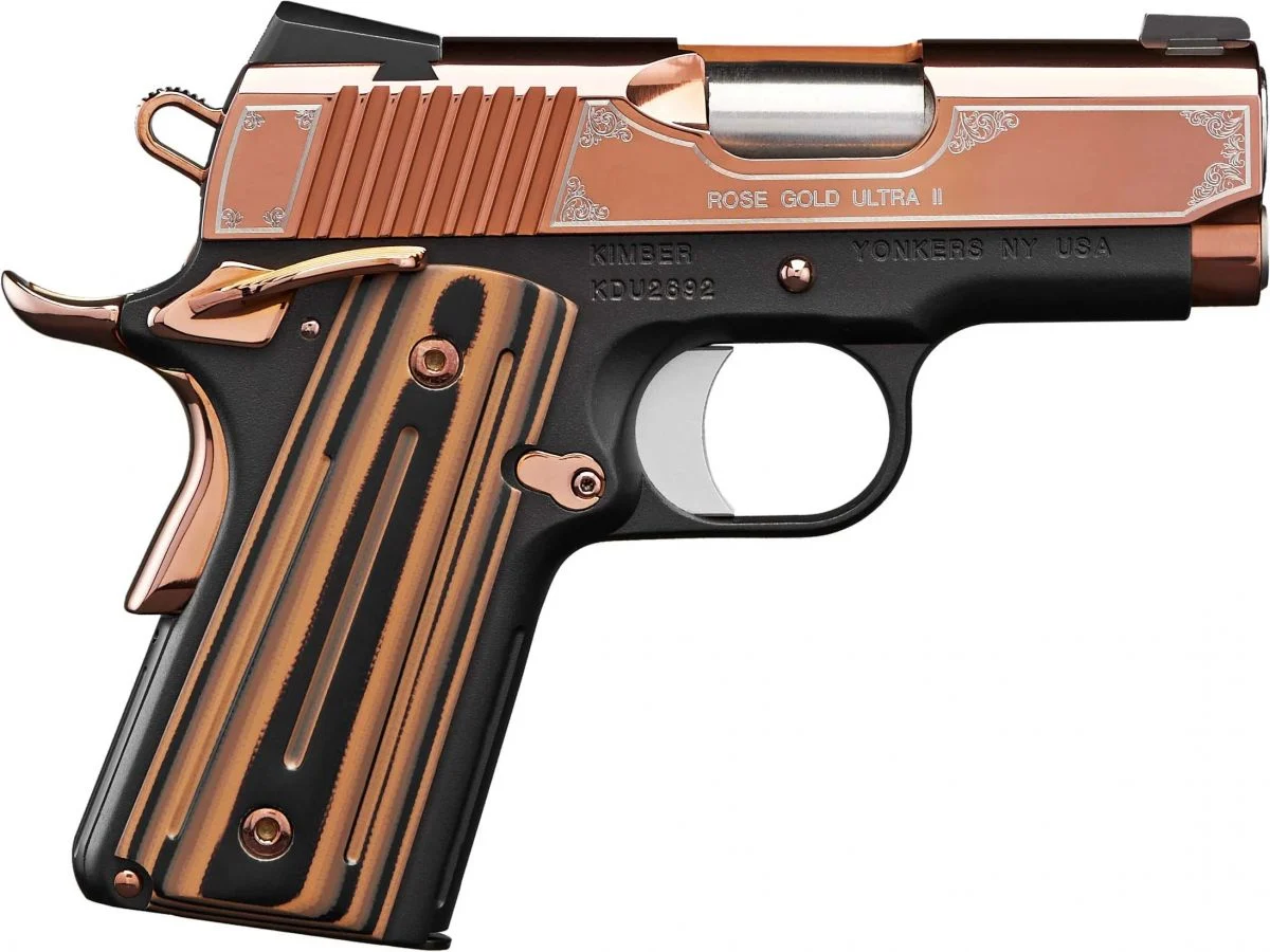 Kimber Rose Gold Ultra II 9mm Semi Auto Pistol - 3" Barrel