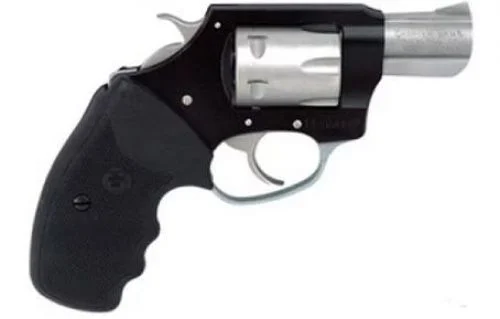 Charter Arms Pathfinder Lite Black/Silver 22 Magnum Revolver 8rd - 8 Rounds | 2" Barrel | Rubber Grips | Stainless/Silver | 3-Dot Sights