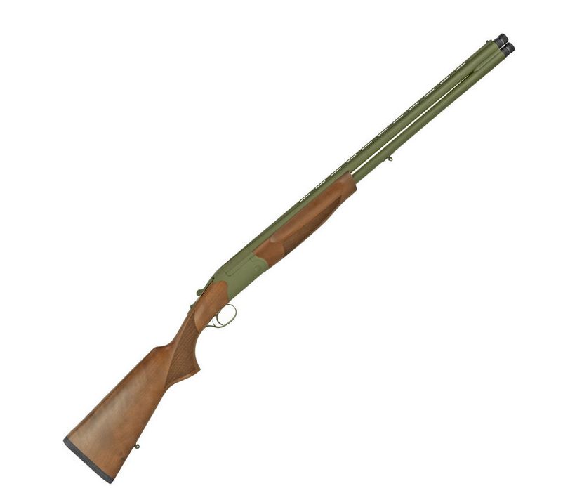 CZ Upland Ultralight All Terrain 12 Gauge, 3" Chamber, 28" Barrel, Walnut Stock, 2 Rounds - 2 Rounds | 28" Barrel | 3" Chamber | Turkish Walnut Stock | Wood | Green