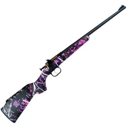 Crickett Muddy Girl/Blued Youth 22 Long Rifle Bolt Action Rifle - 1 Round | 16.12" Barrel