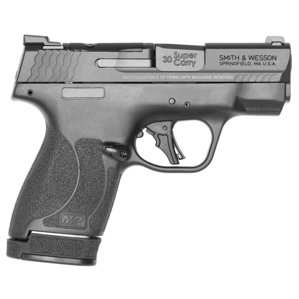 Smith & Wesson M&P Shield Plus Optic Ready Thumb Safety 30 Super Carry - 16+1 Rounds | 3.1" Barrel | Polymer Grips | Blue/Black