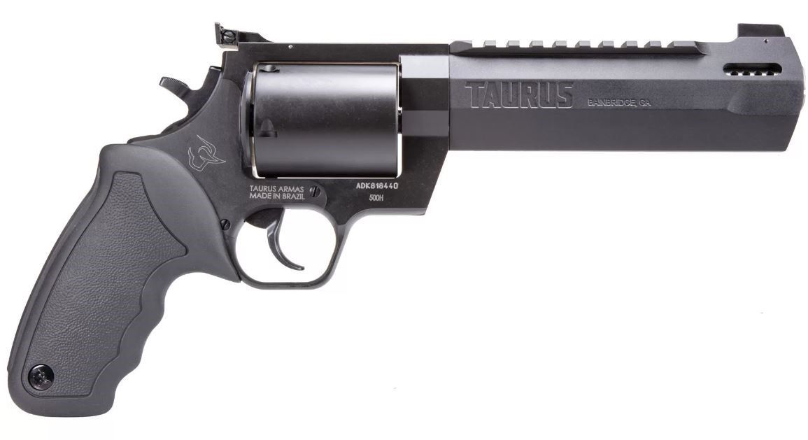 Taurus Raging Hunter 500 S&W Mag 6 3/4" Black 5 Shot - 5 Rounds | 6.75" Barrel | Adjustable Sights