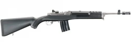 Ruger Mini Thirty 7.62x39 Semi-Automatic Rifle - 20+1 Rounds | 16.12" Barrel | Black Synthetic Stock | Stainless/Silver