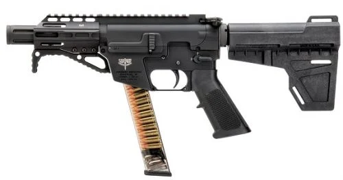 Freedom Ordnance FX-9 9mm Semi Auto Pistol - 31 Rounds | 4.5" Barrel | Blue/Black