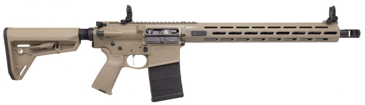 Springfield Armory Saint Victor .308 Win 16" FDE - 20+1 Rounds | 16" Barrel | Flat Dark Earth Stock