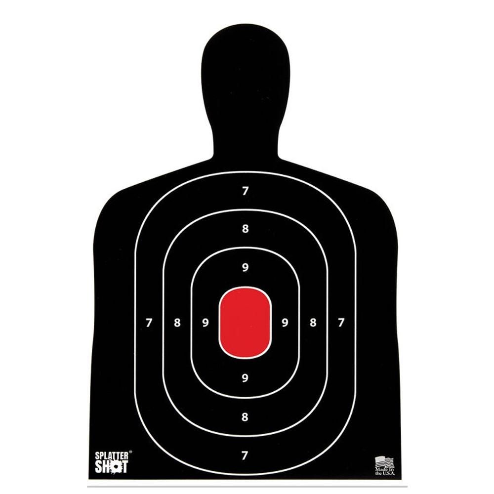 Silhouette Splatter Shot