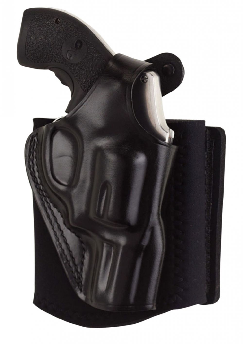 GalcoB Ankle Glove Black Leather Sig P938 Right Hand - Black Color | Steerhide Material | Ankle Holster Type