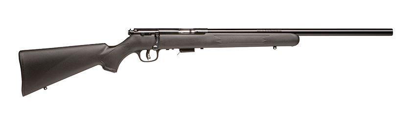 Savage Arms 93R17 FV 17 HMR Bolt Action Rifle - 5+1 Rounds | 21" Barrel | Fixed Stock | Synthetic | Blue/Black