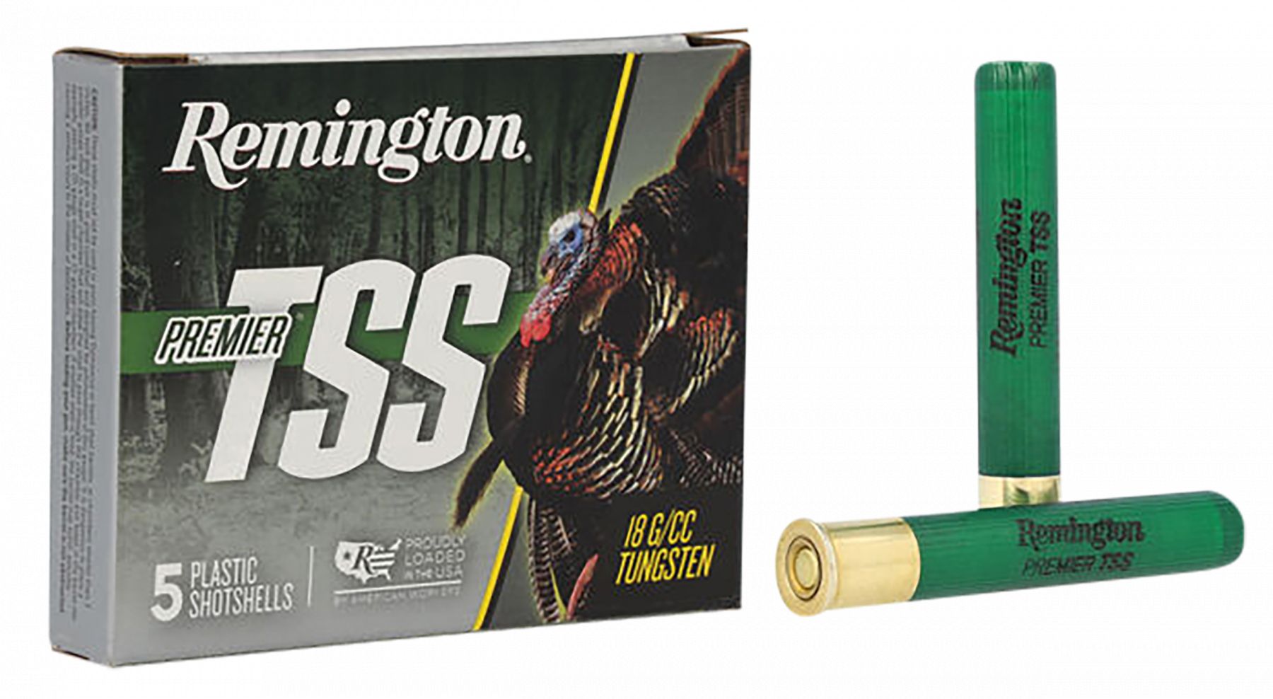 Remington Ammunition 28069 Premier TSS 410 Gauge 3" 7/8 oz 1100 fps Tungsten 9 Shot 5 Bx/ 10 Cs