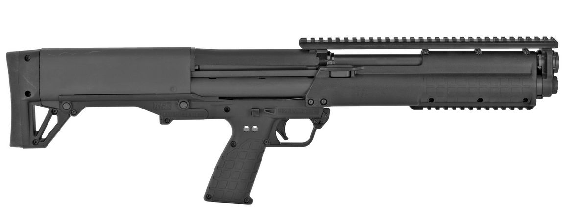 Kel-Tec KSG 12 Gauge Bullpup Shotgun 14 Rd Capacity - 14+1 Rounds | 18.5" Barrel | 3" Chamber | Black Synthetic Stock | Synthetic | Blue/Black