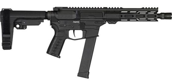 CMMG Inc. Semi-Auto Pistol MKG W/ Rip Brace - 26 Rounds | 8" Barrel | Polymer Grips | Blue/Black