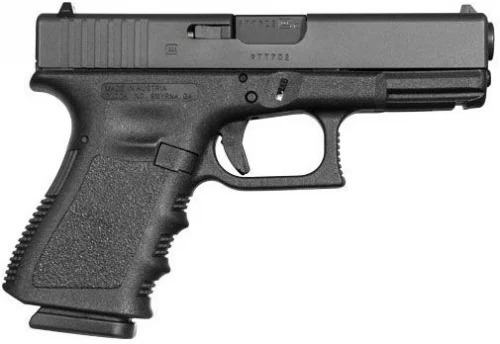 Glock G23 Gen3 Compact 40 S&W Pistol - 13+1 Rounds | 4.01" Barrel | Polymer Grips | Blue/Black | Glock Fixed Rear Sights