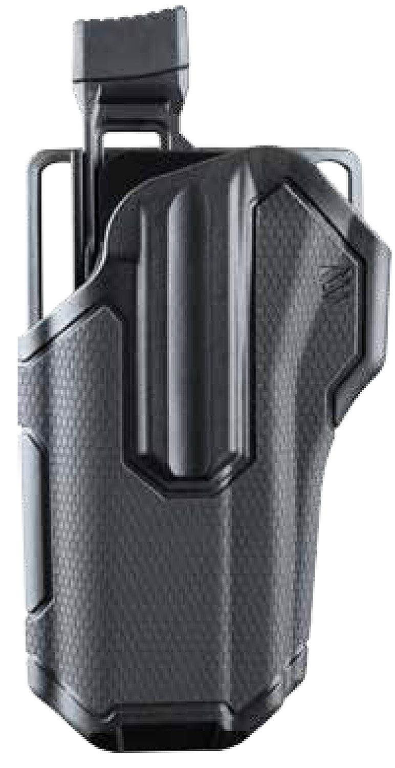 Blackhawk 419000BBL Omnivore Multifit Most Standard Autos No Light Plastic Bla - Black Color | Plastic Material | Textured Model | Belt Type