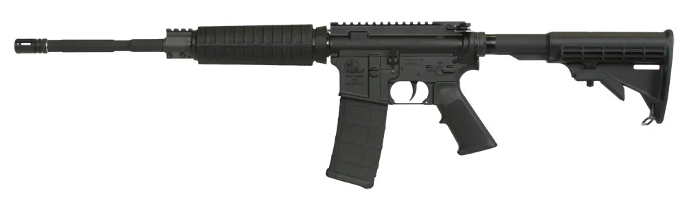 Armalite Defender 15 223 Remington/5.56 NATO AR15 Semi Auto Rifle - 30+1 Rounds | 16" Barrel | 6-Position Stock | Synthetic | Blue/Black
