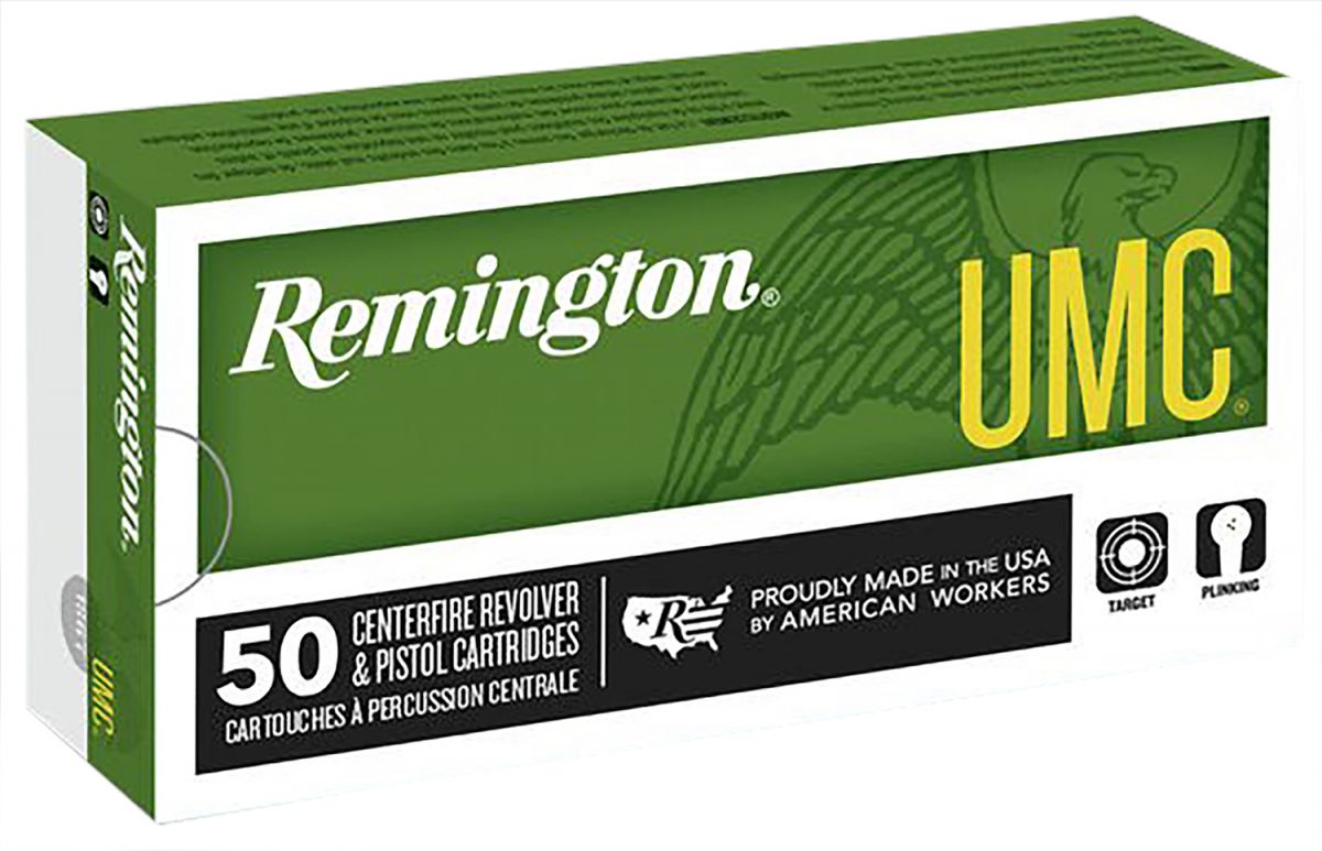 Remington UMC 40 S&W Ammo 180gr Hollow Point50 Round Box - Brass Casing