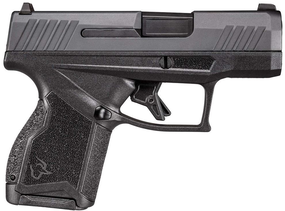 Taurus GX4 Micro-Compact Black 10 Rounds 9mm Pistol - 10+1 Rounds | 3.06" Barrel | Polymer Grips | Blue/Black | Iron Sights