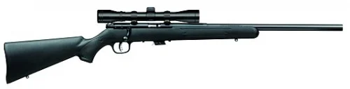 Savage Arms Mark II FVXP 22 Long Rifle Bolt Action Rifle - 5 Rounds | 21" Barrel | Fixed Stock | Synthetic | Blue/Black