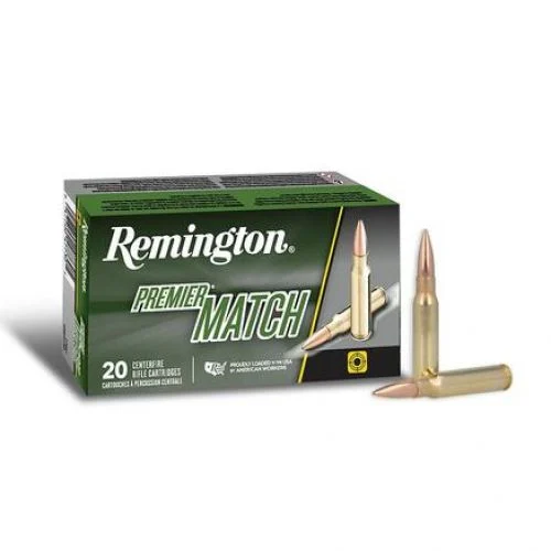 Remington 308 Winchester 168 Grain Match King Boat Tail Holl - Brass Casing