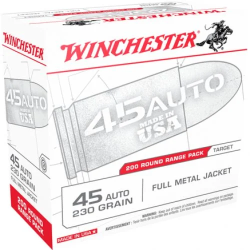 Winchester .45 ACP 230 FMJ 200/03 - Brass Casing
