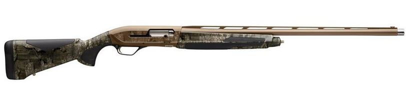 Browning Maxus II Wicked Wing 12 GA 26" 4+1 3.5" Burnt Bronze Cerakote Realtree Timber Fixed Overmolded Grip Panele - 4+1 Rounds | 26" Barrel | Camo Stock | Synthetic | FDE/Tan