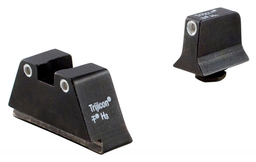 Trijicon Bright & Tough Night Set Suppressor Height for Glock SF Green Tritium Handgun Sight