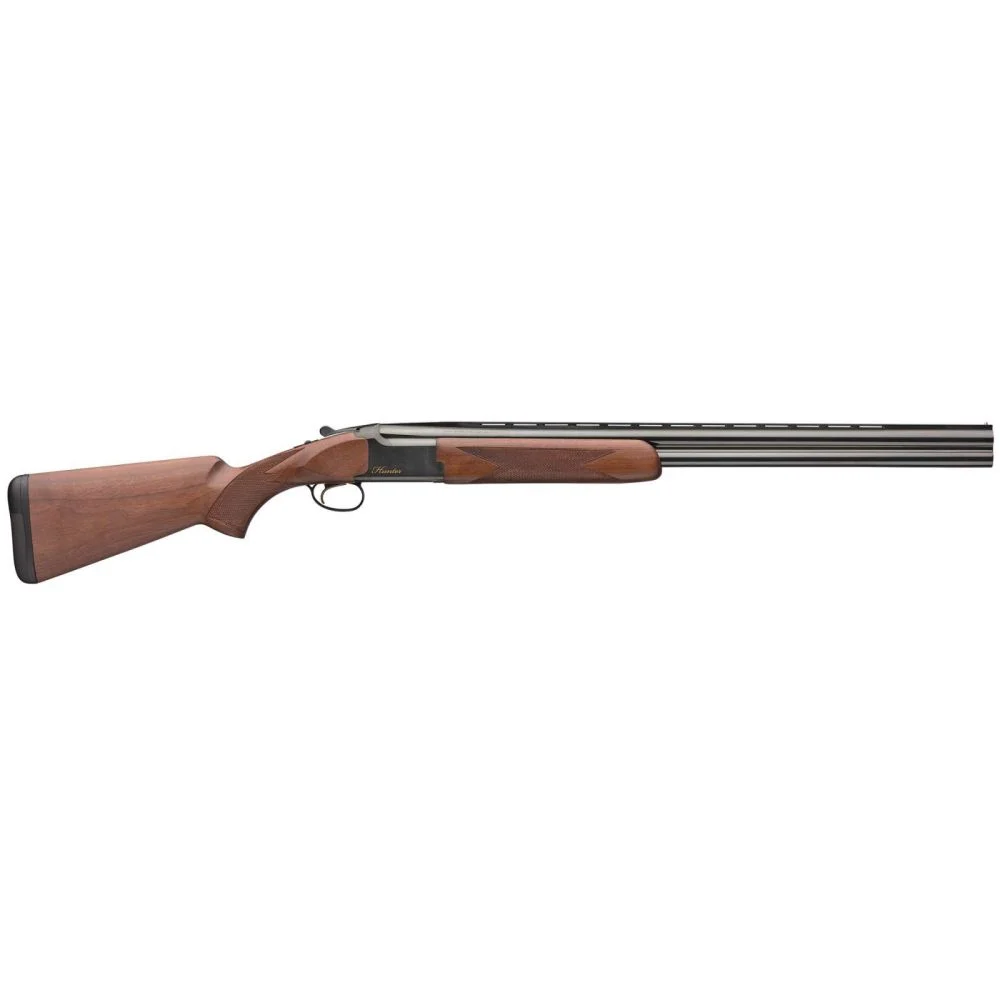 Browning Citori Hunter Grade I 12 Gauge, 3" Chamber, 28" Barrel, Walnut, 2 Rounds - 2 Rounds | 28" Barrel | 3" Chamber | Wood | Polished Blue