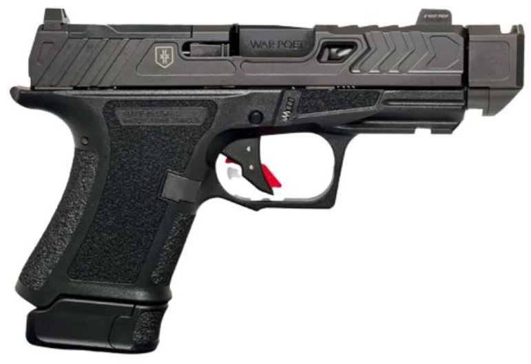 Shadow Systems CR920P War Poet 9mm Semi Auto Pistol - 13 Rounds | 3.75" Barrel | Polymer Grips | Blue/Black
