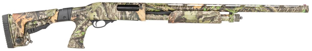 Charles Daly 301 24" 12 Gauge Shotgun - 4+1 Rounds | 24" Barrel | 3.5" Chamber | Mossy Oak Obsession Stock | Camo
