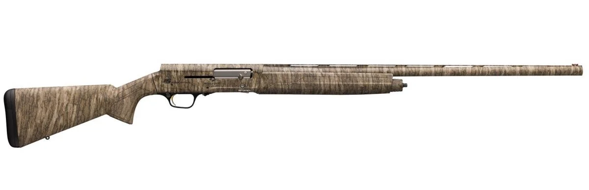 Browning A5 Bottomlands 4+1 3.5" 12 GA 26" - 4+1 Rounds | 26" Barrel | 3.5" Chamber | Camo/Fixed Stock | Synthetic | Camo
