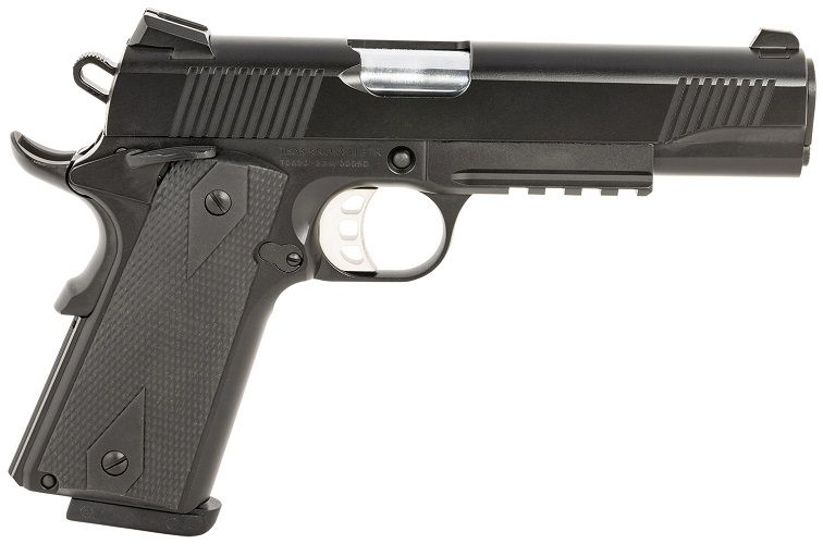 Tisas 1911 Duty B9R Handgun 9mm 9rd Magazine 5" Barrel Black - 9 Rounds | 5" Barrel | Blue/Black