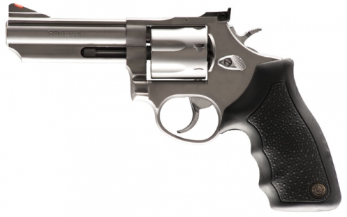 Taurus Model 66 Stainless 4" 357 Magnum Revolver - 7 Rounds | 4" Barrel | Polymer Grips | Stainless/Silver | 3-Dot Sights