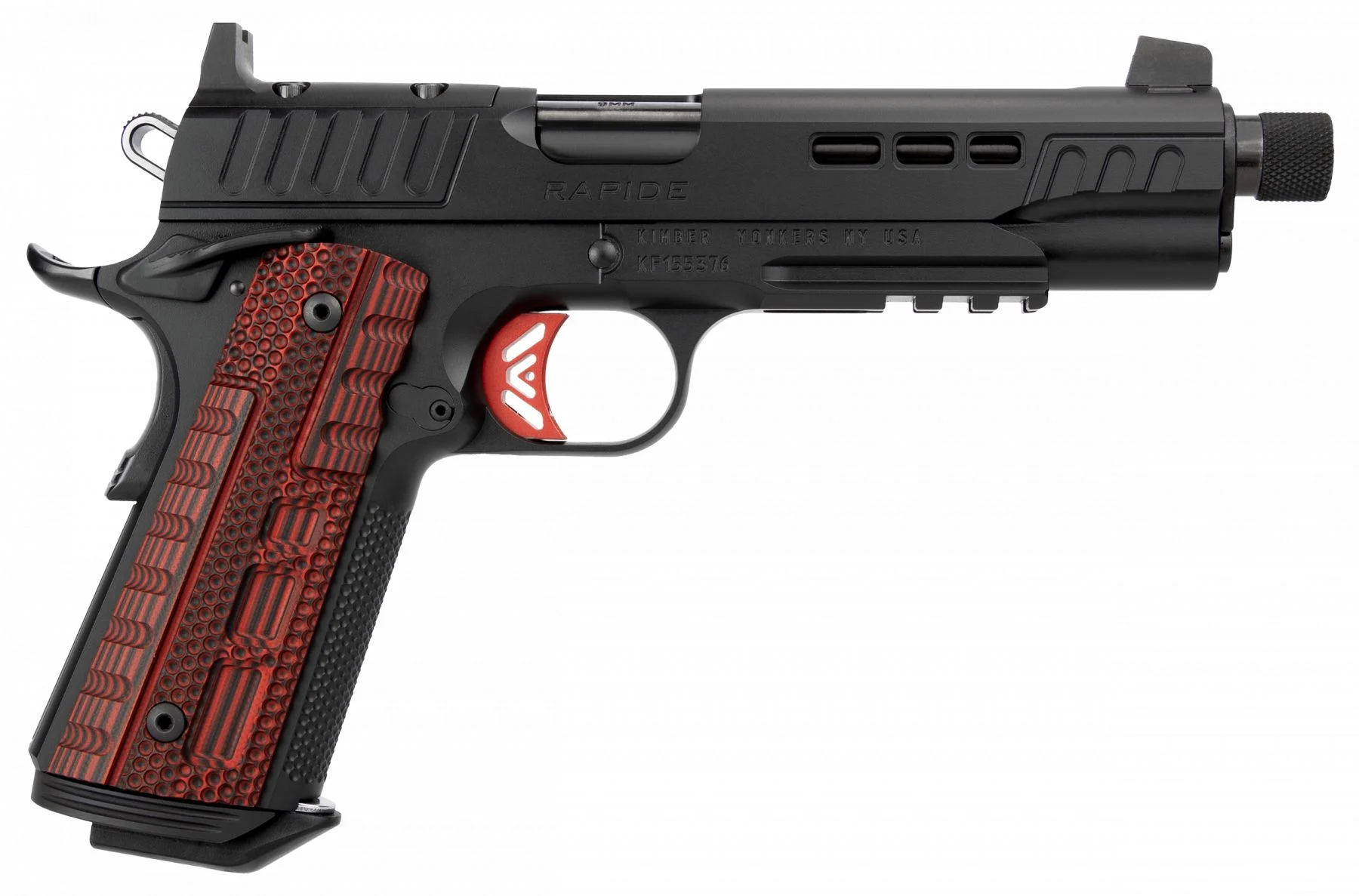 Kimber Rapide Heat OR 1911 9mm Semi-Auto Pistol 5.5" 9rd - 9+1 Rounds | 5.5" Barrel