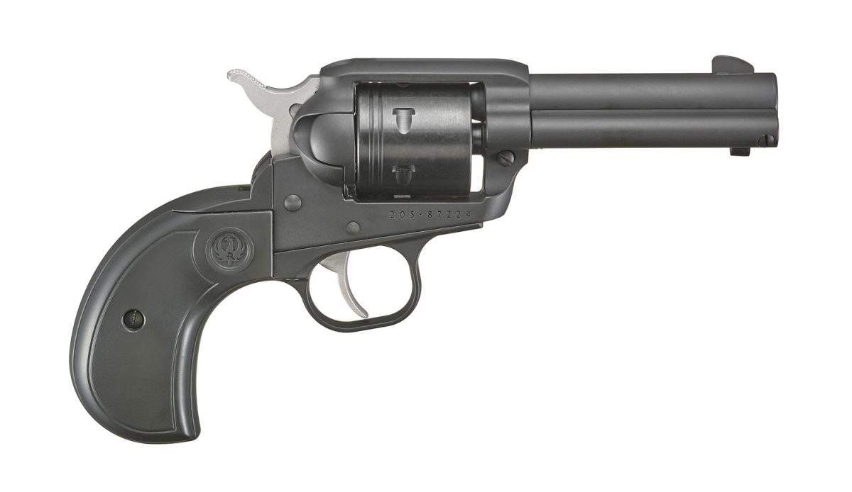 Ruger Wrangler Birdshead .22LR Revolver- 6 Rounds | 3.75" Barrel | Polymer Grips | Blue/Black