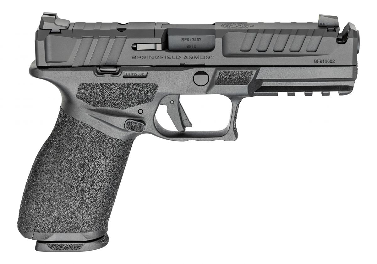 Springfield Armory Echelon 4.5F Comp 9mm Semi Auto Pistol - 20+1 Rounds | 4.5" Barrel | Polymer Grips | Blue/Black | Night Sights