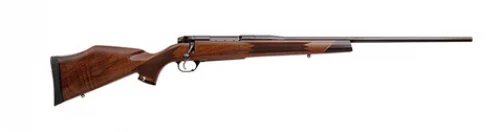 WeatherbyMK-V DELUXE 257WBY 26B - 3+1 Rounds | 26" Barrel | Walnut Stock | Wood | Blue/Black