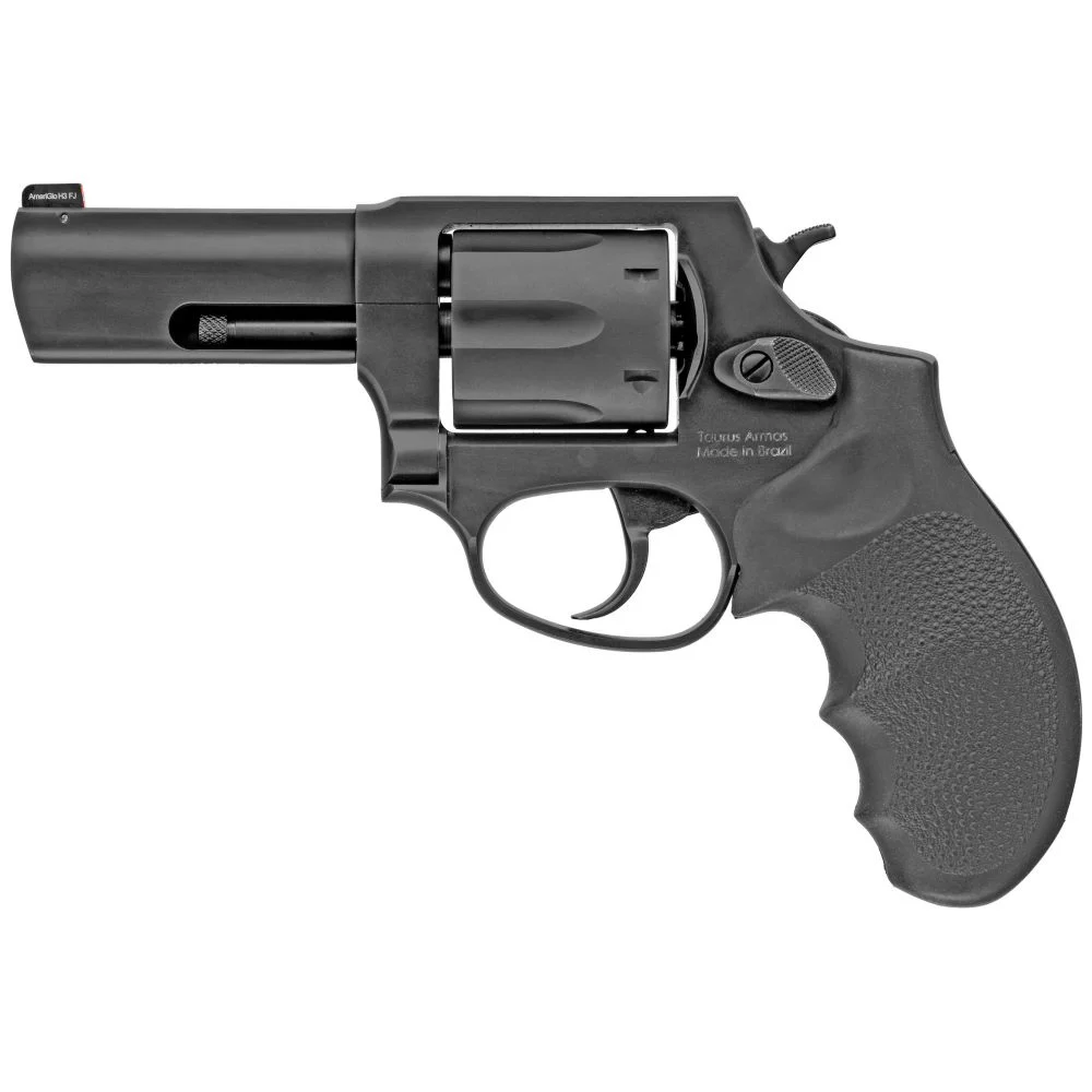 Taurus 856 Defender 38 Special Revolver - 6 Rounds | 3" Barrel | Rubber Grips | Blue/Black | Night Sights