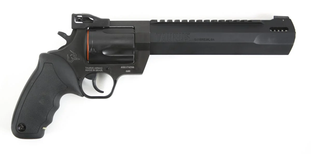 Taurus Raging Hunter Black 8.37" .460 S&W Revolver - 5 Rounds | 8.37" Barrel | Rubber Grips | Blue/Black