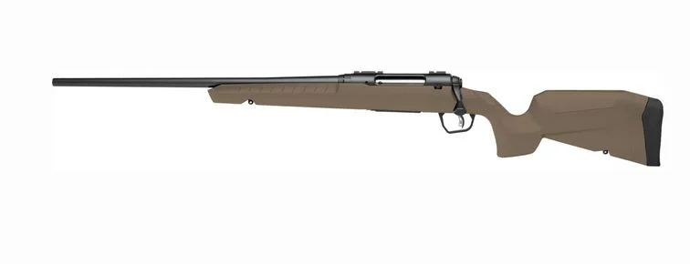 Savage AXIS 2 Left Hand Bolt Action Rifle, 6.5 Creedmoor, 22" Bbl, FDE - 4+1 Rounds | 22" Barrel | FDE Synthetic Stock | Synthetic | Blue/Black