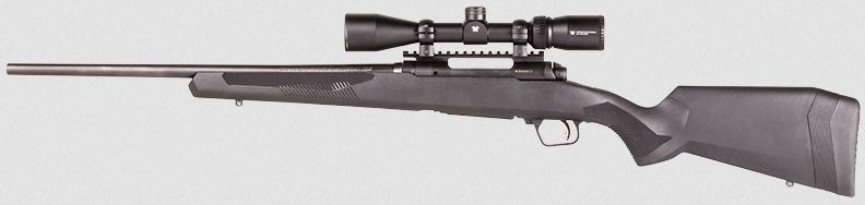 Savage Arms 110 Apex Hunter XP 450 Bushmaster Bolt Action Rifle - 3 Rounds | 22" Barrel | Black Synthetic Stock | Synthetic | Blue/Black