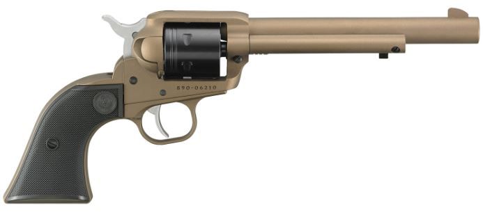 Ruger Wrangler 22LR Revolver 6.5" Burnt Bronze Cerakote - 6 Rounds | 6.5" Barrel