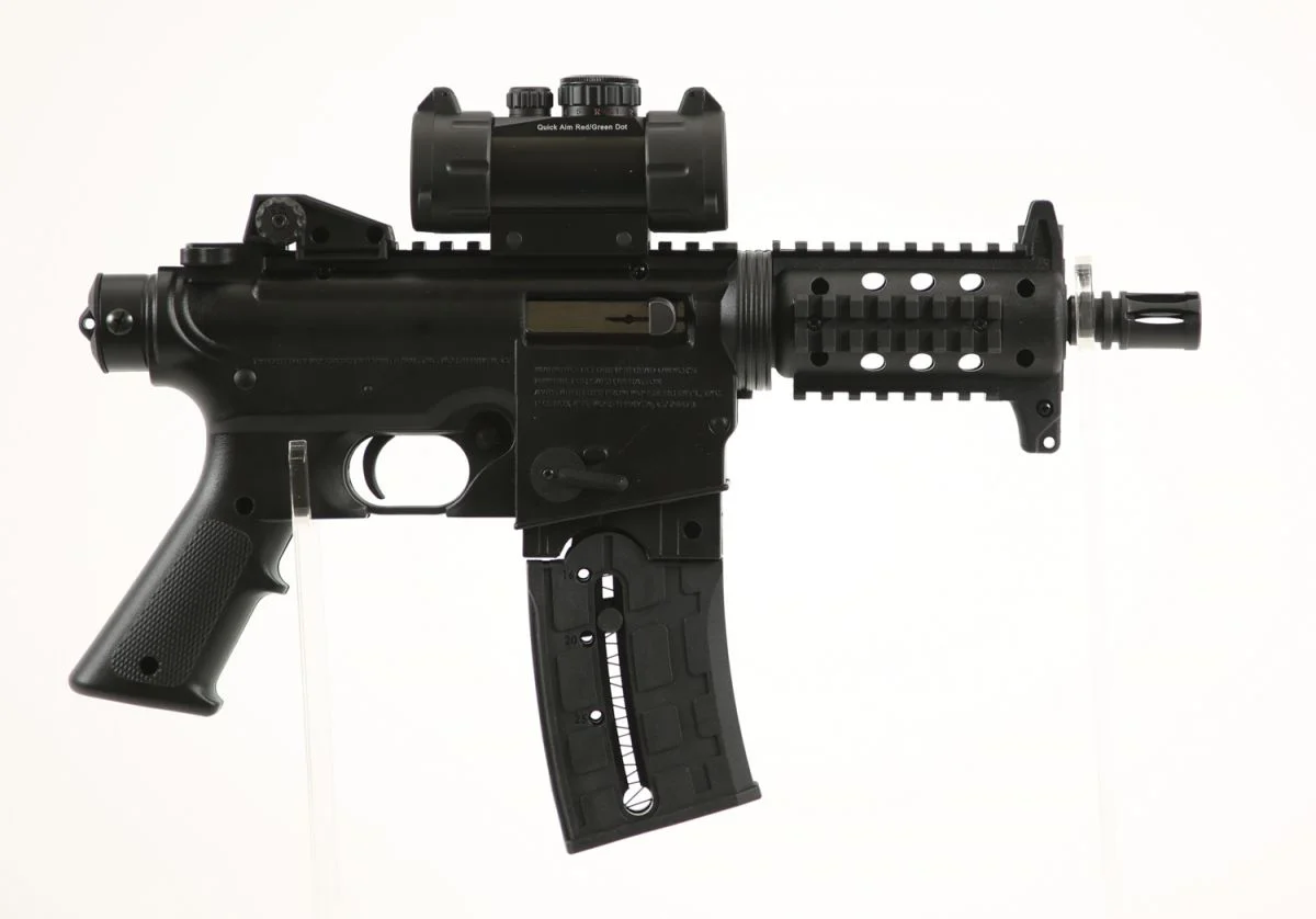 Mossberg & Sons 715P Tactical .22 LR Pistol w/ Red Dot - 25+1 Rounds | 6" Barrel | Polymer Grips | Blue/Black | Optics Included Sights