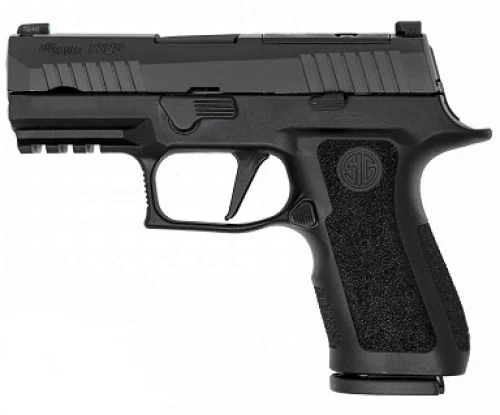 Sig Sauer P320 Pro Compact Law Enforcement 9mm Pistol - 15 Rounds | 3.9" Barrel | Polymer Grips | Blue/Black | Night Sights