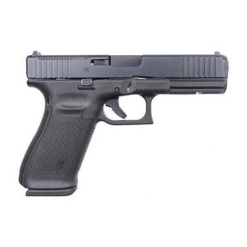 Glock 21 Gen 5 MOS Handgun .45 Auto, 4.61" Barrel, Black, 10 rounds - 10+1 Rounds | 4.61" Barrel